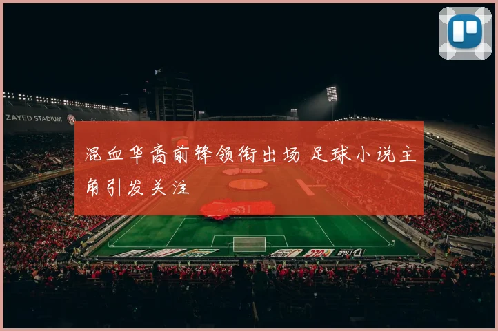 混血华裔前锋领衔出场 足球小说主角引发关注