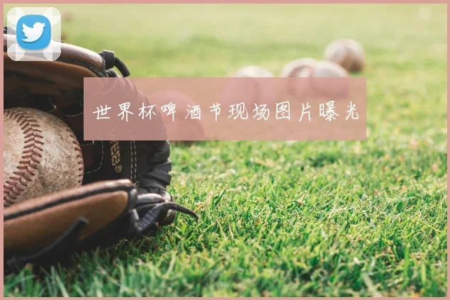 世界杯啤酒节现场图片曝光